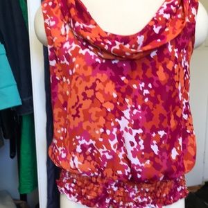 MICHAEL KORS SLEEVLESS BLOUSE LISTED AS P/M